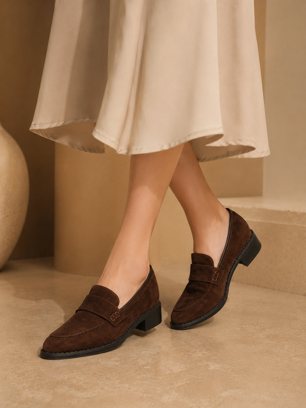 Amara Sheepskin Velvet Pumps